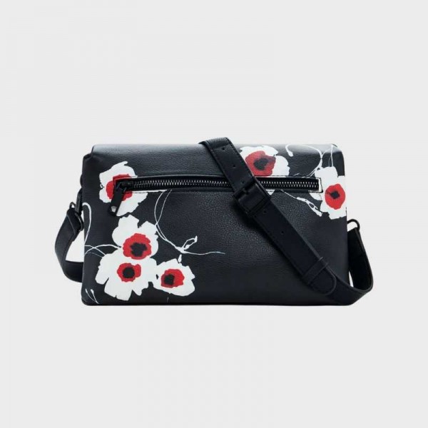 Desigual - Sac bandoulière à fleurs... Desigual - Sac bandoulière à fleurs...