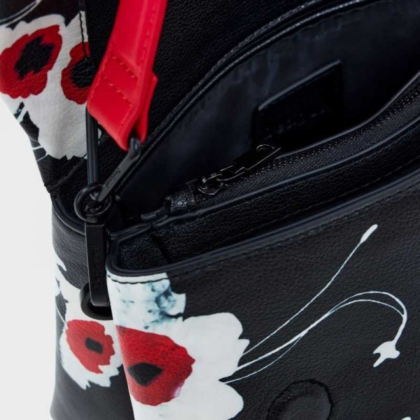 Desigual - Sac bandoulière à fleurs... Desigual - Sac bandoulière à fleurs...