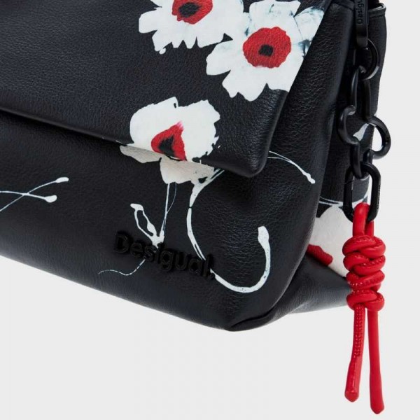 Desigual - Sac bandoulière à fleurs... Desigual - Sac bandoulière à fleurs...