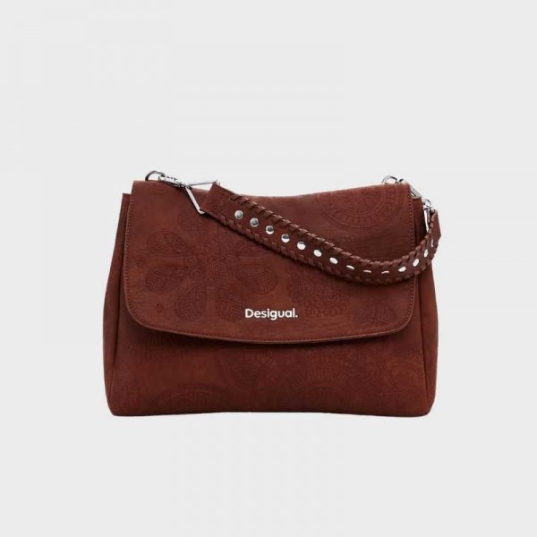 Desigual - Sac brodé 2en1 25saxpa8 Desigual - Sac brodé 2en1 25saxpa8