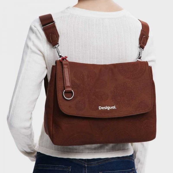 Desigual - Sac brodé 2en1 25saxpa8 Desigual - Sac brodé 2en1 25saxpa8