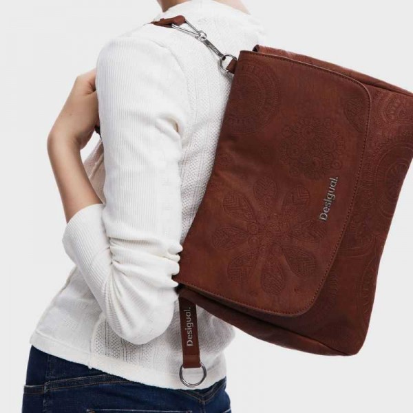 Desigual - Sac brodé 2en1 25saxpa8 Desigual - Sac brodé 2en1 25saxpa8