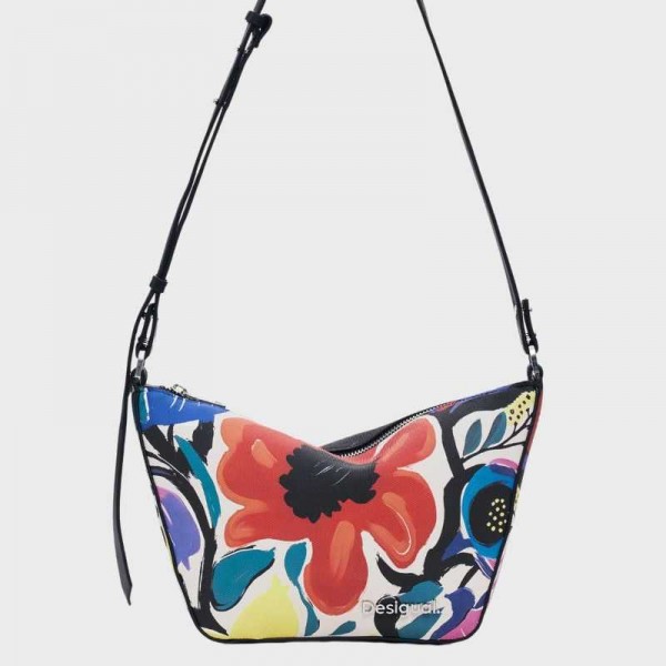 Desigual - Sac bandoulière coloré...