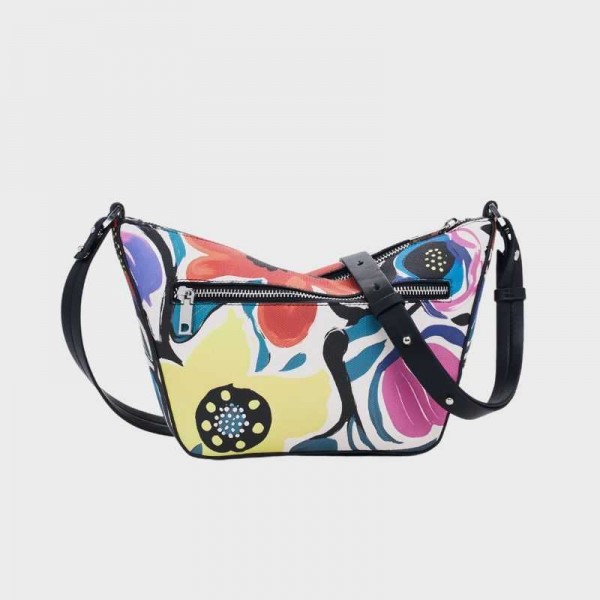 Desigual - Sac bandoulière coloré...