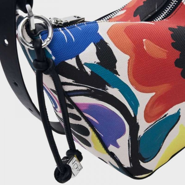 Desigual - Sac bandoulière coloré...