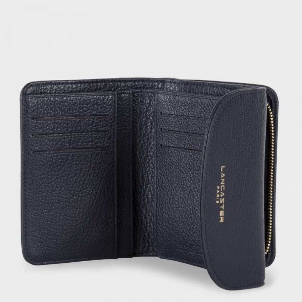 Lancaster - Portefeuille en cuir avec...