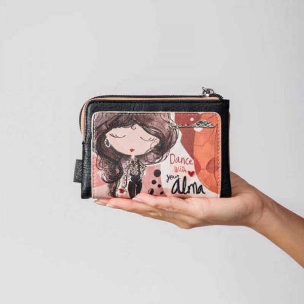 Anekke - Portefeuille à pression Alma...