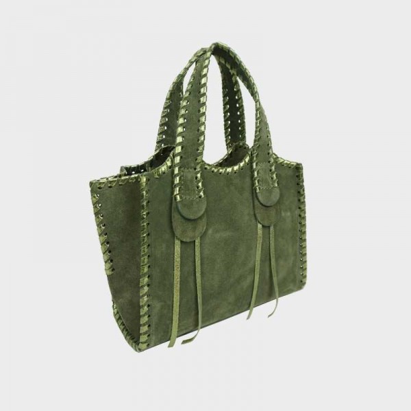 Anais - Sac à main en croûte de cuir... Anais - Sac à main en croûte de cuir...