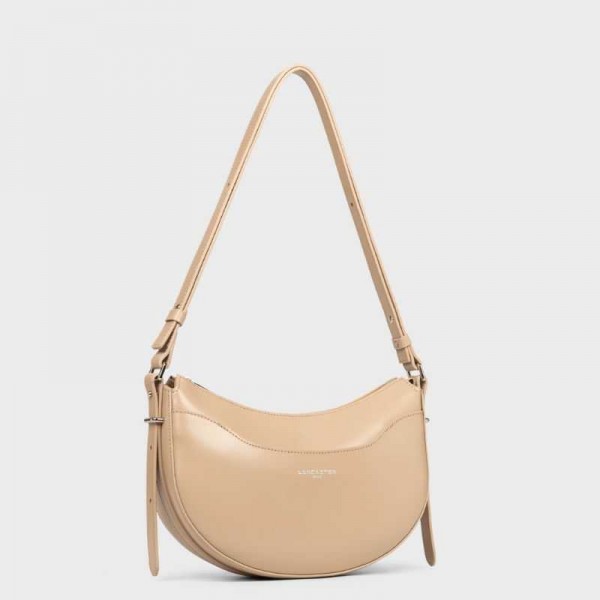 Lancaster- Sac demi-lune en cuir...
