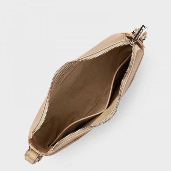 Lancaster- Sac demi-lune en cuir...