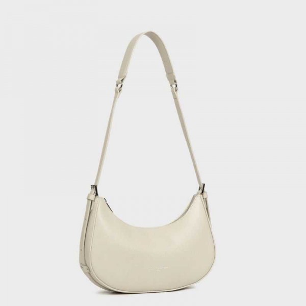 Lancaster - Sac demi lune en cuir... Lancaster - Sac demi lune en cuir...