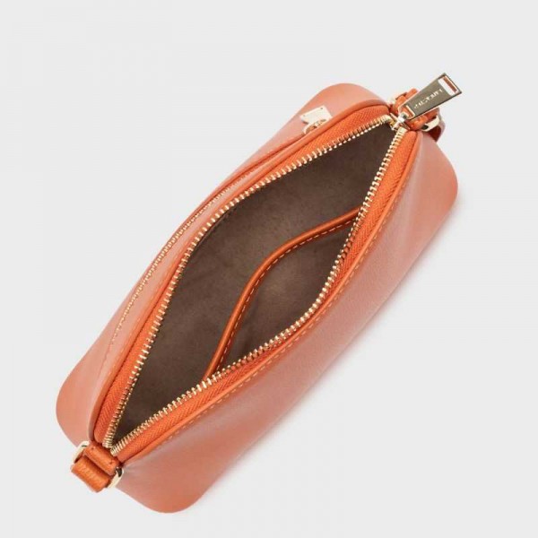 Lancaster - Sac demi lune en cuir...