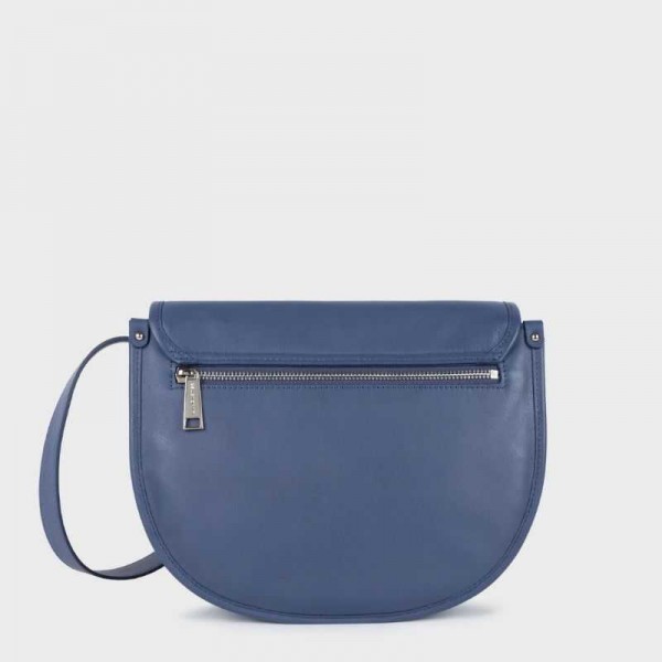 Lancaster - Grand sac besace en cuir...