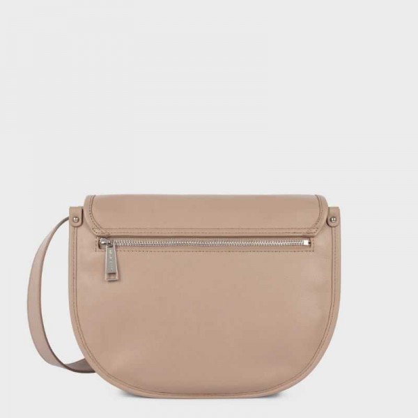 Lancaster - Grand sac besace en cuir...