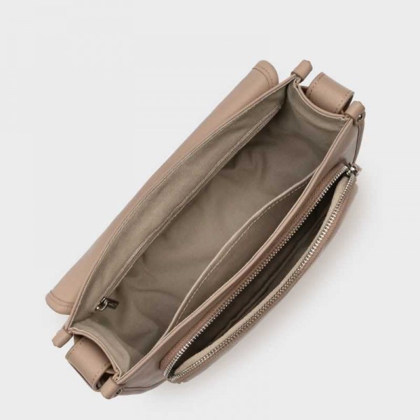 Lancaster - Grand sac besace en cuir...