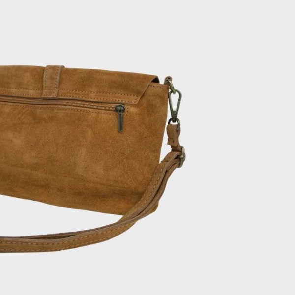 Anais - Sac bandoulière rabat en cuir... Anais - Sac bandoulière rabat en cuir...