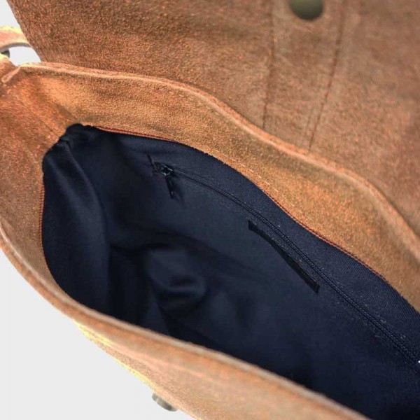 Anais - Sac bandoulière rabat léopard...