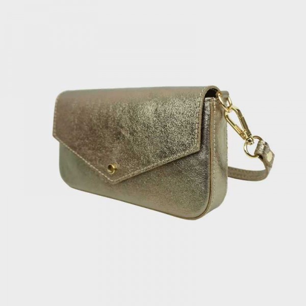 Anais - Petit sac bandoulière en cuir...