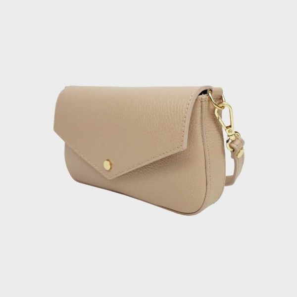 Anais - Petit sac bandoulière en cuir...