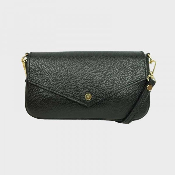 Anais - Petit sac bandoulière en cuir...