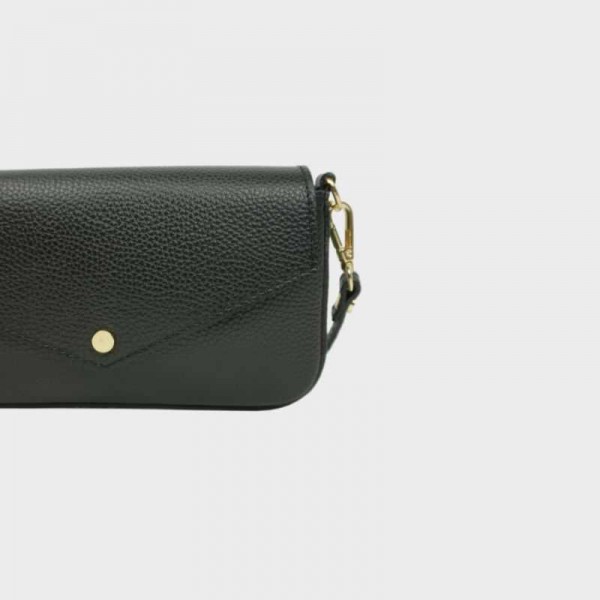 Anais - Petit sac bandoulière en cuir...