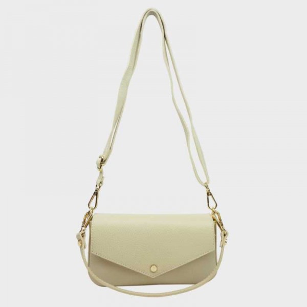 Anais - Petit sac bandoulière en cuir...