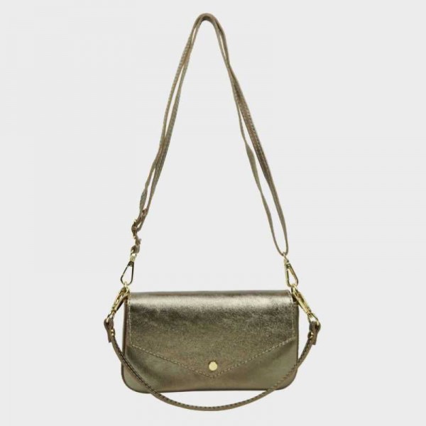 Anais - Petit sac bandoulière en cuir...