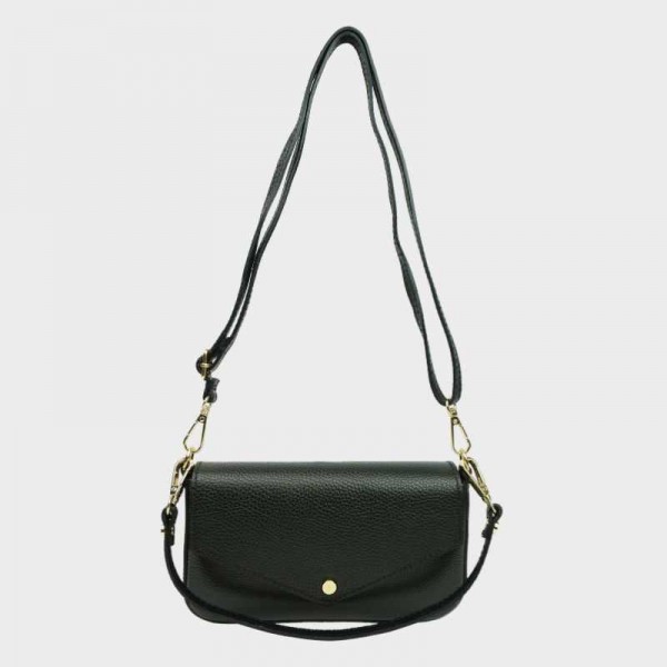 Anais - Petit sac bandoulière en cuir...