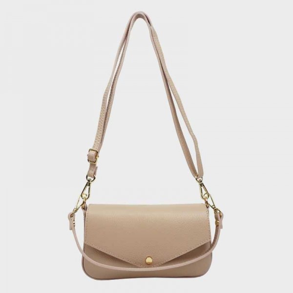 Anais - Petit sac bandoulière en cuir...