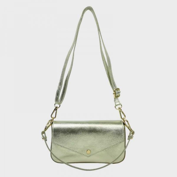 Anais - Petit sac bandoulière en cuir...