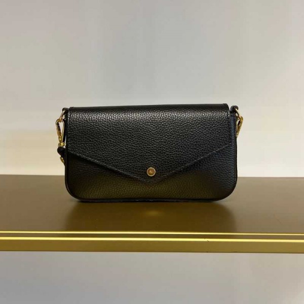 Anais - Petit sac bandoulière en cuir...