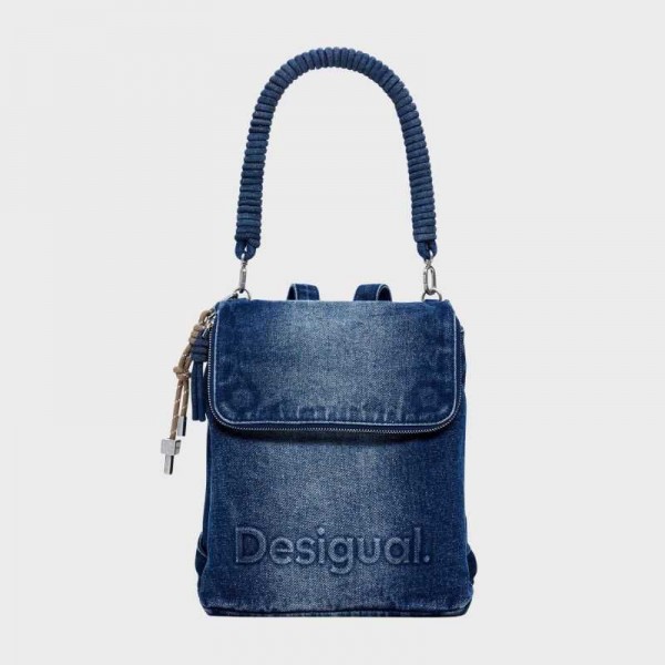 Desigual - Sac à dos en denim 25sakd05 Desigual - Sac à dos en denim 25sakd05