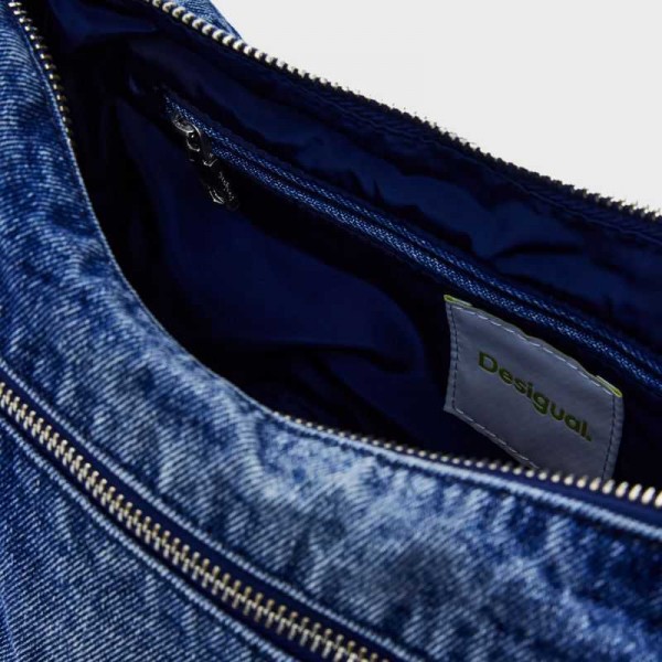 Desigual - Sac porté épaule denim... Desigual - Sac porté épaule denim...