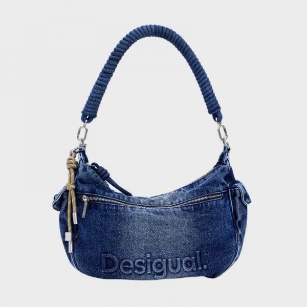 Desigual - Sac porté épaule denim... Desigual - Sac porté épaule denim...
