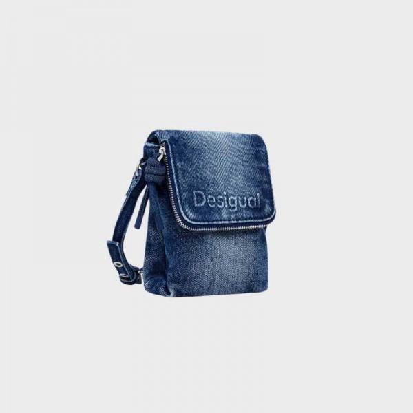 Desigual - Porte téléphone en denim...