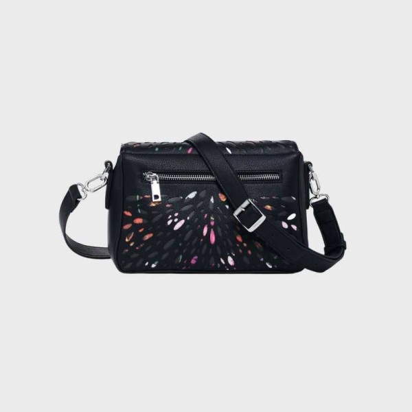Desigual - Sac bandoulière noir...