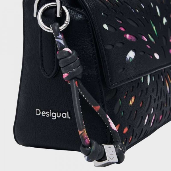 Desigual - Sac bandoulière noir...