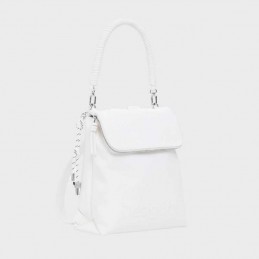 Desigual - Sac à dos blanc...