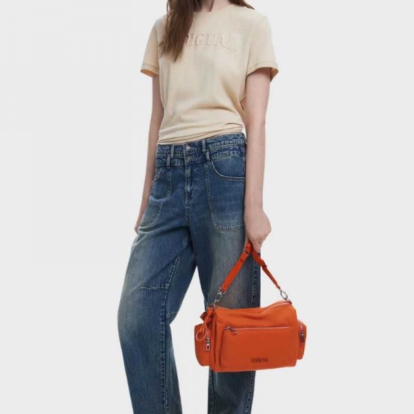 Desigual - Sac à main orange 25saxy37 Desigual - Sac à main orange 25saxy37