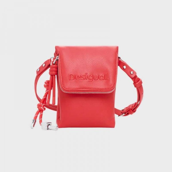 Desigual - Porte téléphone corail...