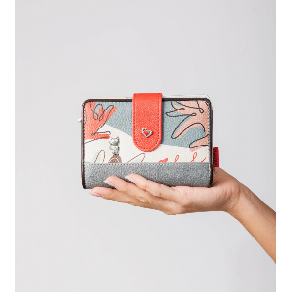 Anekke - Portefeuille à pression Alma... Anekke - Portefeuille à pression Alma...