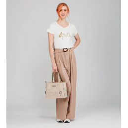 Anekke - Sac à main beige...