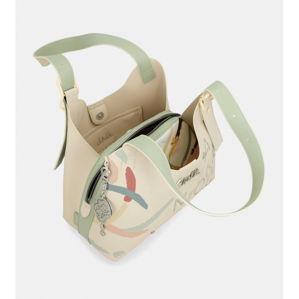 Anekke - Sac porté épaule beige Alma... Anekke - Sac porté épaule beige Alma...