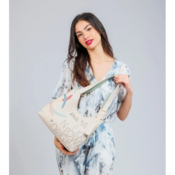 Anekke - Sac porté épaule beige Alma... Anekke - Sac porté épaule beige Alma...