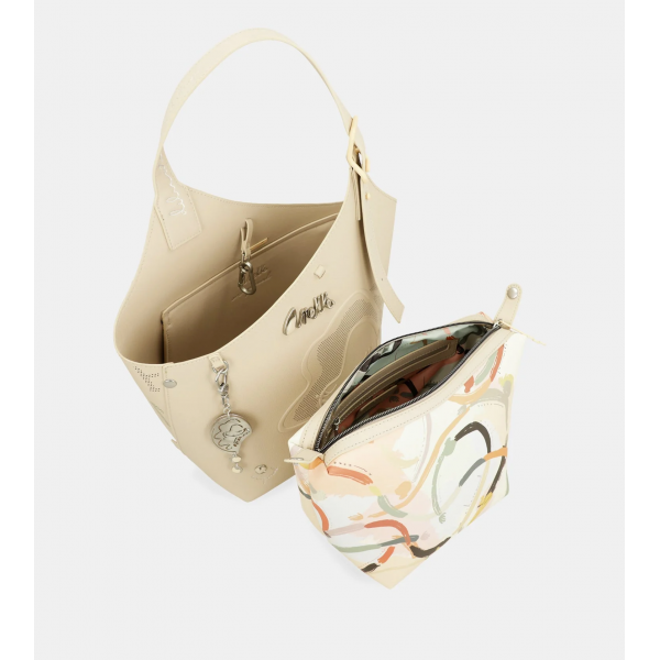 Anekke - Sac seau beige Alma 40742-343 Anekke - Sac seau beige Alma 40742-343