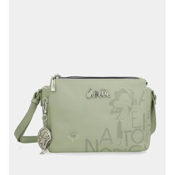 Anekke - Sac bandoulière vert Alma... Anekke - Sac bandoulière vert Alma...