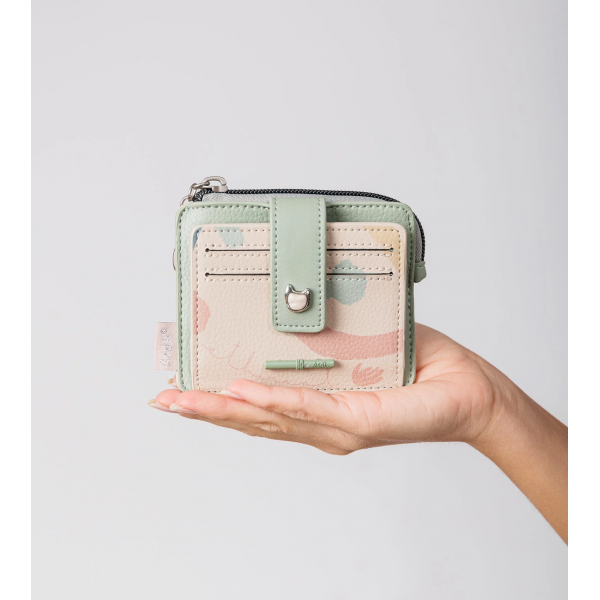 Anekke - Porte cartes vert Alma... Anekke - Porte cartes vert Alma...