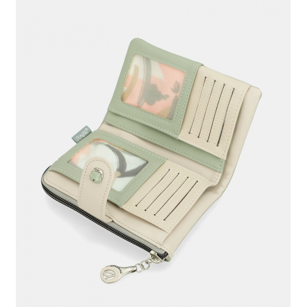 Anekke - Portefeuille vert Alma... Anekke - Portefeuille vert Alma...