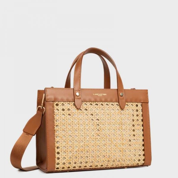 Lancaster - Sac à main Cannage rotin... Lancaster - Sac à main Cannage rotin...