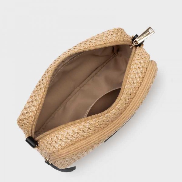 Lancaster - Sac bandoulière osier... Lancaster - Sac bandoulière osier...